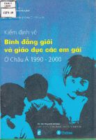 Kiểm định về Bình đẳng giới và giáo dục các em gái ở Châu Á 1990- : Tài liệu truyền thông Chính sác